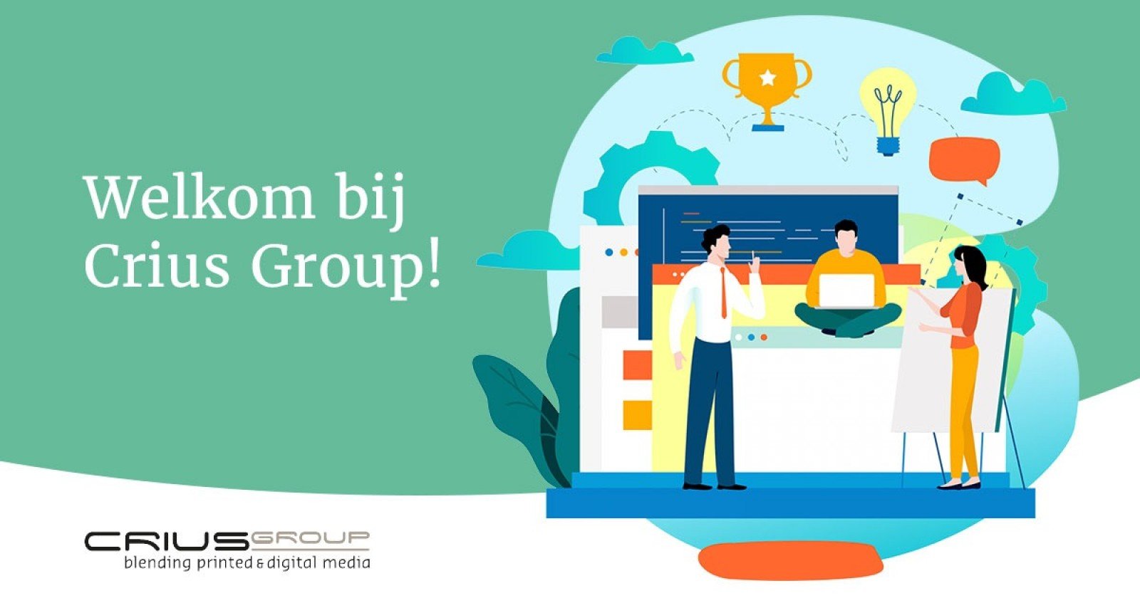 Over ons - Creatie, beheer en publicatie van content | Crius Group